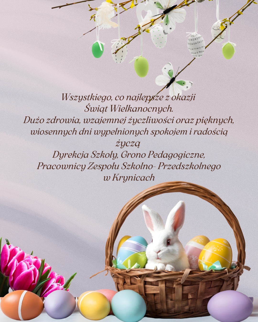zyczenia zsKrynice Wielkanoc